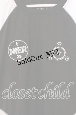 画像2: NieR Clothing / NIER BLACK×WHITE UNIFORM ユニフォーム  ブラック×ホワイト O-25-11-10-094-PU-TO-IG-OS