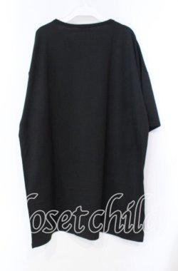 画像3: NieR Clothing / ポケット付きパッチワークプルオーバー【シエル】  ブラック O-25-11-10-097-PU-TO-IG-OS