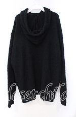 画像3: 【SALE】NieR CLOTHING / 秋冬用もこもこプルオーバーパーカー【ポケット付き】  ブラック O-25-11-10-100-PU-TO-IG-ZT318 (3)