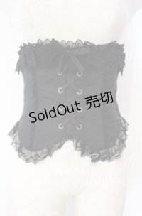 Innocent World / ボーン入りコルセット L クロ O-25-11-10-016-IW-TO-IG-OS