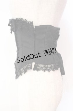 画像3: Innocent World / ボーン入りコルセット L クロ O-25-11-10-016-IW-TO-IG-OS
