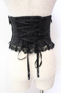 画像4: Innocent World / ボーン入りコルセット L クロ O-25-11-10-016-IW-TO-IG-OS