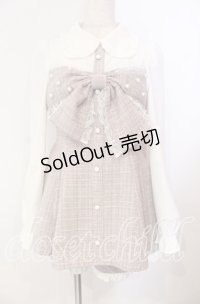 Ank Rouge / キラキラツイードリボンセットアップ M ピンク O-25-11-10-017-CA-OP-OW-OS