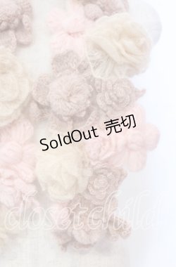 画像2: PINK HOUSE / グラデーションフラワーモチーフモヘアストール  ピンク O-25-11-10-002-LO-ZA-IG-OS