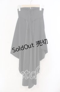 ATELIER BOZ / ヘクトルロングオーバースカート  ブラック O-25-11-10-021-EL-SK-OW-OS