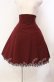 画像1: Innocent World / ユリレースフレアースカート M ワイン O-25-11-10-022-IW-SK-OW-OS (1)