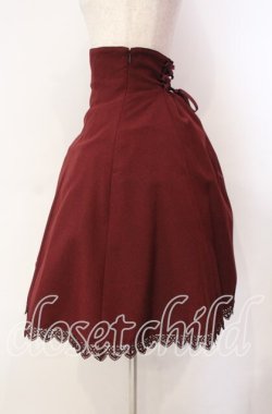 画像3: Innocent World / ユリレースフレアースカート M ワイン O-25-11-10-022-IW-SK-OW-OS