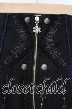 画像2: Ozz oneste / My cup of tea スカート  ブラック×ブルー O-25-11-10-025-OO-SK-IG-OS