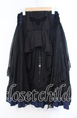 画像3: Ozz oneste / My cup of tea スカート  ブラック×ブルー O-25-11-10-025-OO-SK-IG-OS