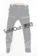 SEXY DYNAMITE LONDON / ブリーチZIPデザインパンツ XS ブラック O-25-11-10-031-PU-PA-OW-OS