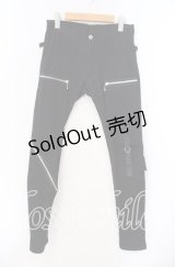 SEXY DYNAMITE LONDON / ブリーチZIPデザインパンツ XS ブラック O-25-11-10-031-PU-PA-OW-OS
