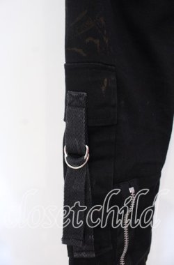 画像3: SEXY DYNAMITE LONDON / ブリーチZIPデザインパンツ XS ブラック O-25-11-10-031-PU-PA-OW-OS