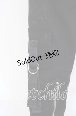 画像3: SEXY DYNAMITE LONDON / ブリーチZIPデザインパンツ XS ブラック O-25-11-10-031-PU-PA-OW-OS