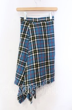 画像3: CHOICE（SEXY DYNAMITE LONDON） / カットオフタータンチェックスカート F（ミドル丈） ブルー O-25-11-10-033-PU-SK-OW-OS