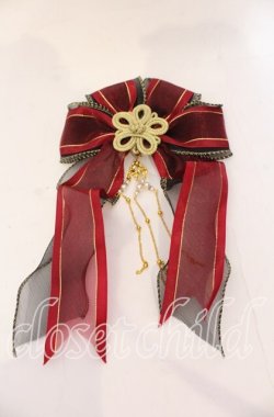 画像7: Alice Girl / ”猫猫娘”中華風ワンピース M クロ×アカ O-25-11-11-002-EL-OP-OW-OS