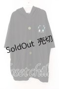 【SALE】NieR CLOTHING / さらふわポケット付きパーカー  ブラック×シエル O-25-11-11-027-PU-TO-IG-ZT344
