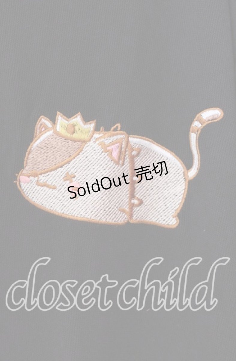 画像2: 【SALE】NieR CLOTHING / さらふわポケット付きパーカー  ブラック×ミケ O-25-11-11-028-PU-TO-IG-ZT265 (2)