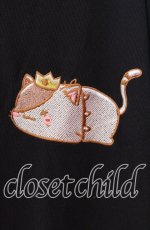 画像2: 【SALE】NieR CLOTHING / さらふわポケット付きパーカー  ブラック×ミケ O-25-11-11-028-PU-TO-IG-ZT265 (2)