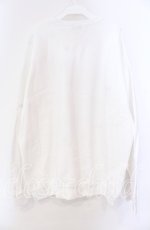 画像2: 【SALE】NieR CLOTHING / プリントトレーナー  ホワイト【CHARACTER】 O-25-11-11-032-PU-TO-IG-ZT322 (2)