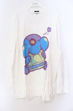 画像1: NieR Clothing / ONE君ptカットソー XL ホワイト O-25-11-11-033-PU-TO-IG-OS