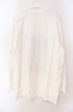 画像2: 【SALE】NieR CLOTHING / ONE君ptカットソー XL ホワイト O-25-11-11-033-PU-TO-IG-ZT322 (2)