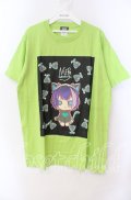 NieR Clothing / 擬人化シエルTシャツ  ライトグリーン O-25-11-11-036-PU-TS-IG-OS