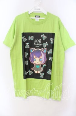 画像1: NieR Clothing / 擬人化シエルTシャツ  ライトグリーン O-25-11-11-036-PU-TS-IG-OS