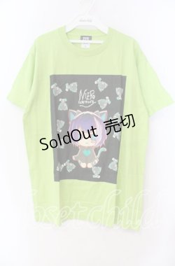 画像1: 【SALE】NieR CLOTHING / 擬人化シエルTシャツ  ライトグリーン O-25-11-11-036-PU-TS-IG-ZT339