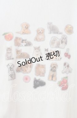 画像2: Candy Stripper / STICKERS LAYERED トップス  アイボリー O-25-11-11-042-PU-TO-IG-OS