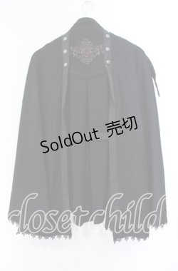 画像4: Ozz oneste / ケープコート  ブラック O-25-11-11-050-OO-CO-OW-OS