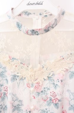 画像2: Kurumi Collaboration / KRハナジゴスリーブワンピース ｓ オフ O-25-11-11-053-LO-OP-IG-OS