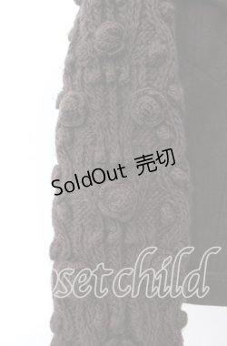 画像3: PINK HOUSE / ローズモチーフニット切り替えジャケット  ブラウン O-25-11-11-057-LO-JA-IG-ZI