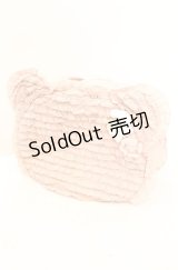 PINK HOUSE / Teddyシルエットフリルバッグ  ピンク O-25-11-11-1001-LO-BG-OW-OS