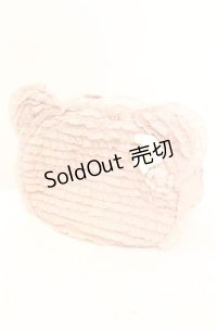 PINK HOUSE / Teddyシルエットフリルバッグ  ピンク O-25-11-11-1001-LO-BG-OW-OS