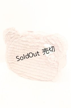 画像1: PINK HOUSE / Teddyシルエットフリルバッグ  ピンク O-25-11-11-1001-LO-BG-OW-OS