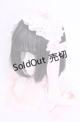 BABY, THE STARS SHINE BRIGHT / ロングリボンレースヘッドドレス  ピンク×シロ O-25-11-11-1038-BA-AC-IG-OS