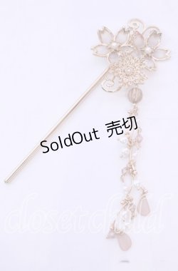 画像2: axes femme / サクラ装飾かんざし  ゴールド O-25-11-11-1044-AX-AC-OW-OS