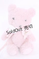 PINK HOUSE / 桜Teddyぬいぐるみコサージュ  ピンク O-25-11-11-1050-LO-ZA-OW-ZT433