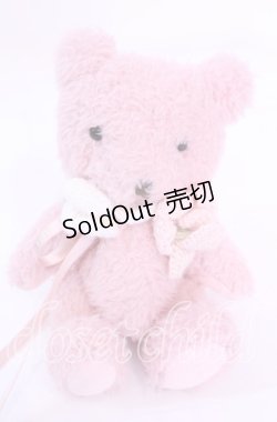 画像1: PINK HOUSE / 桜Teddyぬいぐるみコサージュ  ピンク O-25-11-11-1050-LO-ZA-OW-ZT433