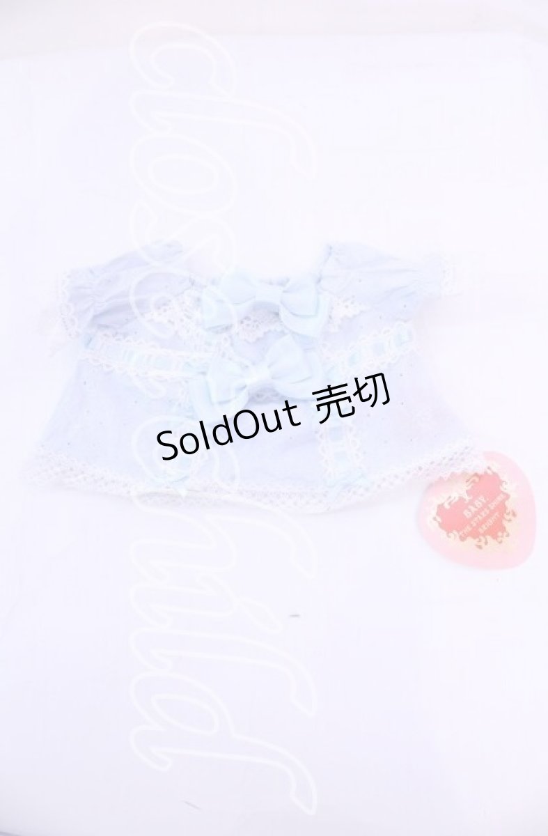 画像1: BABY, THE STARS SHINE BRIGHT / くみゃちゃんのはわせドールワンピースセット  サックス O-25-11-11-1053-BA-ZA-IG-OS (1)