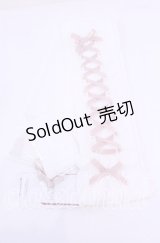 axes femme POETIQUE / レースアップＵＶグローブ  ピンク O-25-11-11-1054-AX-ZA-IG-OS