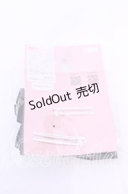 画像2: 【SALE】m petit by misako / AM2Pクリップ  クロ O-25-11-11-1056-LO-AC-IG-ZT422-F003