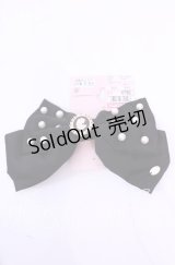 m petit by misako / AM*NIPLバレッタ  クロ O-25-11-11-1058-LO-AC-IG-OS