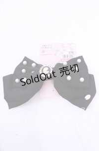 m petit by misako / AM*NIPLバレッタ  クロ O-25-11-11-1058-LO-AC-IG-OS