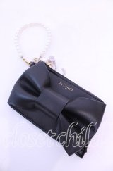 m petit by misako / MA*コインケース  クロ O-25-11-11-1059-LO-ZA-IG-ZT422-F004