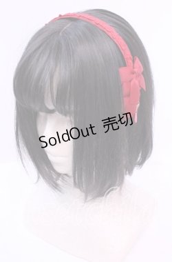 画像1: m petit by misako / サンリオコラボカチューシャ  ワイン（こぎみゅん） O-25-11-11-1065-LO-AC-OW-ZT