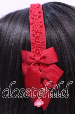 画像2: m petit by misako / サンリオコラボカチューシャ  ワイン（こぎみゅん） O-25-11-11-1065-LO-AC-OW-OS