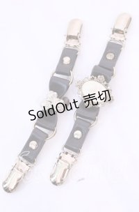 axes femme / バラ×カメオストールクリップ  ブラウン O-25-11-11-1067-AX-AC-OW-OS