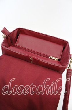 画像3: F i.n.t / プレゼントボックスバッグ  ワイン O-25-11-11-1004-CA-BG-OW-OS