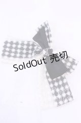 m petit by misako / クロミリボンバレッタ  クロ O-25-11-11-1068-LO-AC-OW-ZT168-F002